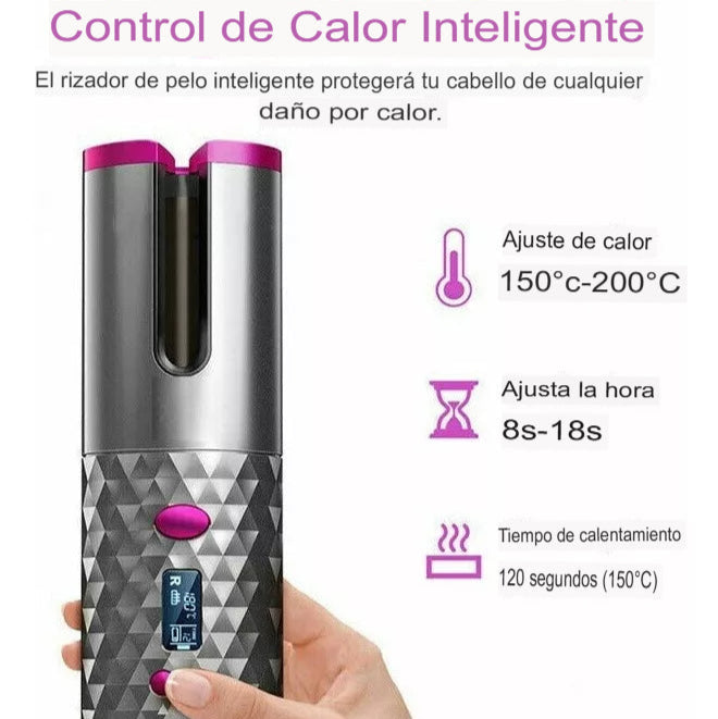 Rizadora Automática CurlyGold 🪄 + Kit de REGALO