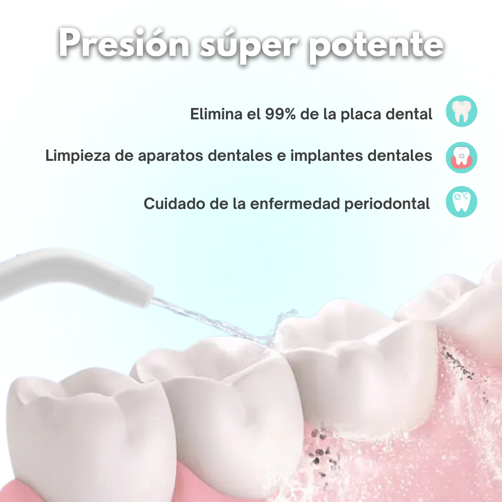 🦷 Irrigador Bucal SMILEPRO + Cepillo Electrico PRO✨ ¡Otro nivel de limpieza dental!   + Envío GRATIS 🚚