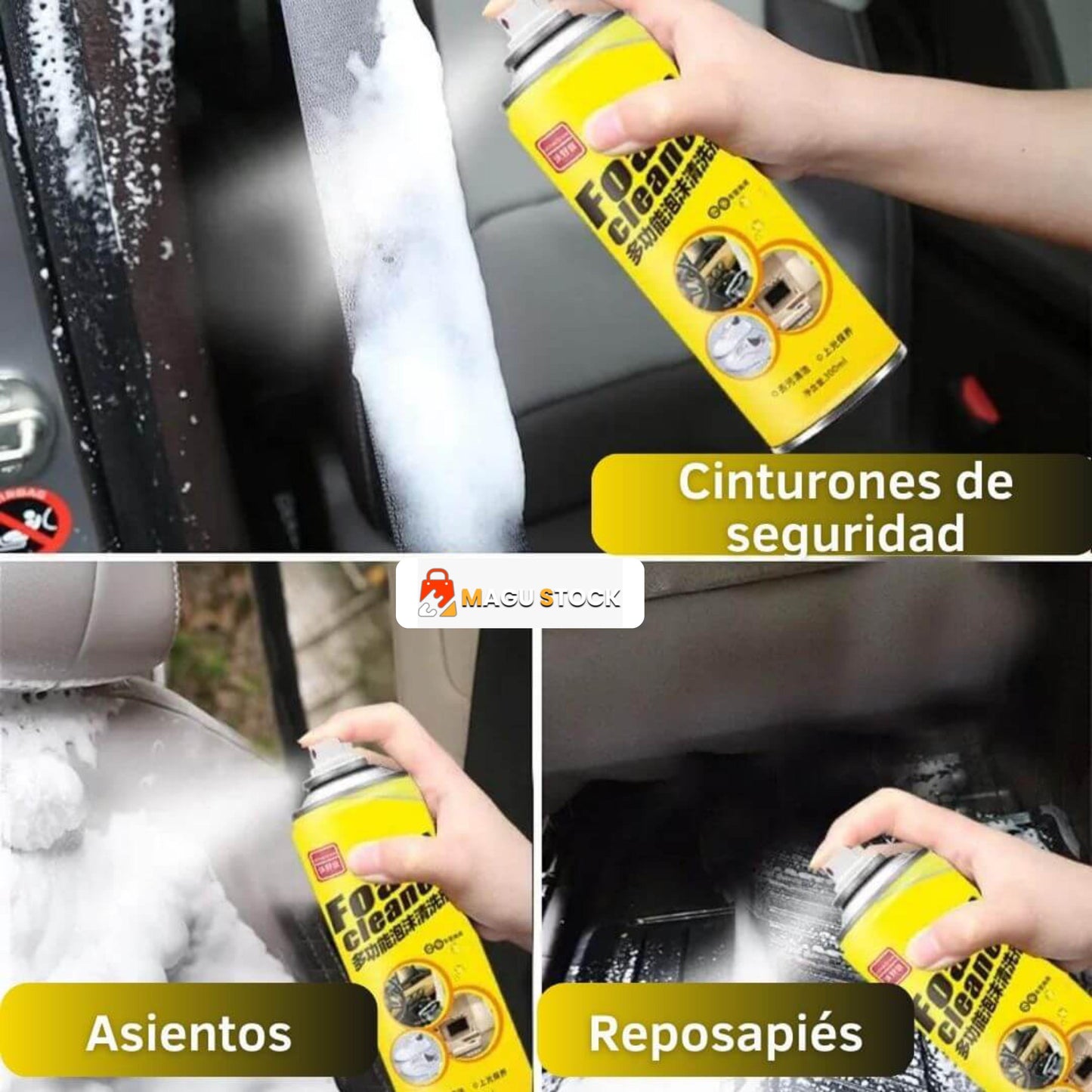 🧼 x2 Limpiadores efecto Espuma para Autos✨ - ¡Deja tu auto como nuevo! + Envío GRATIS 🚛